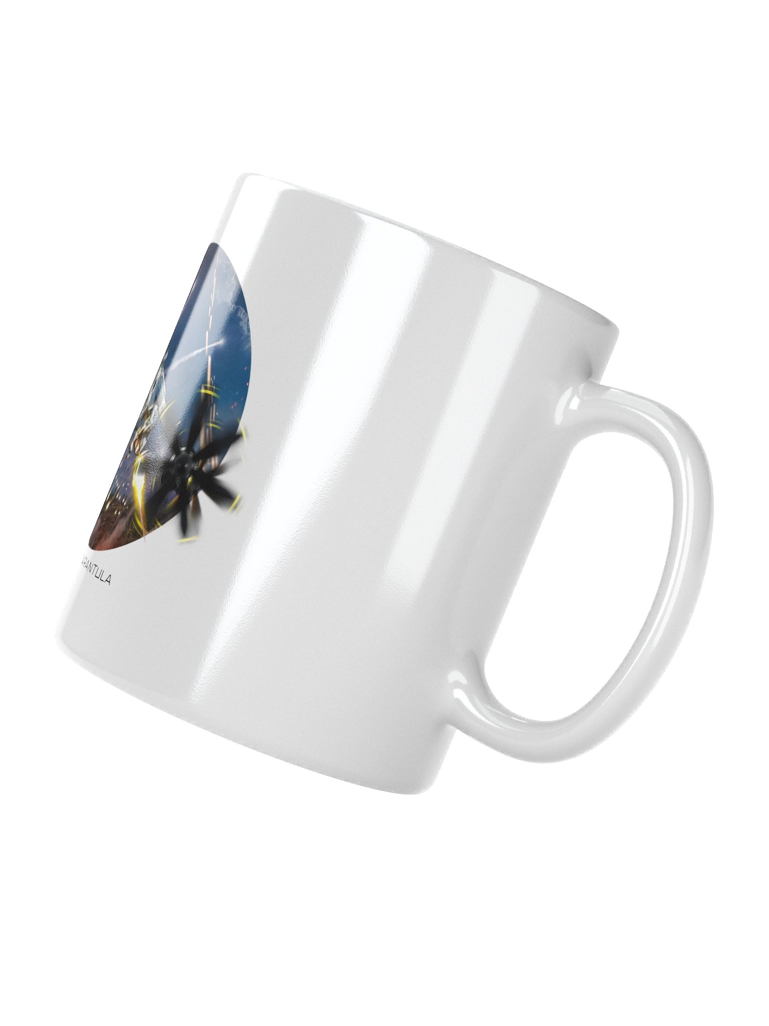 Tarantula Ceramic Mug White product image (7)