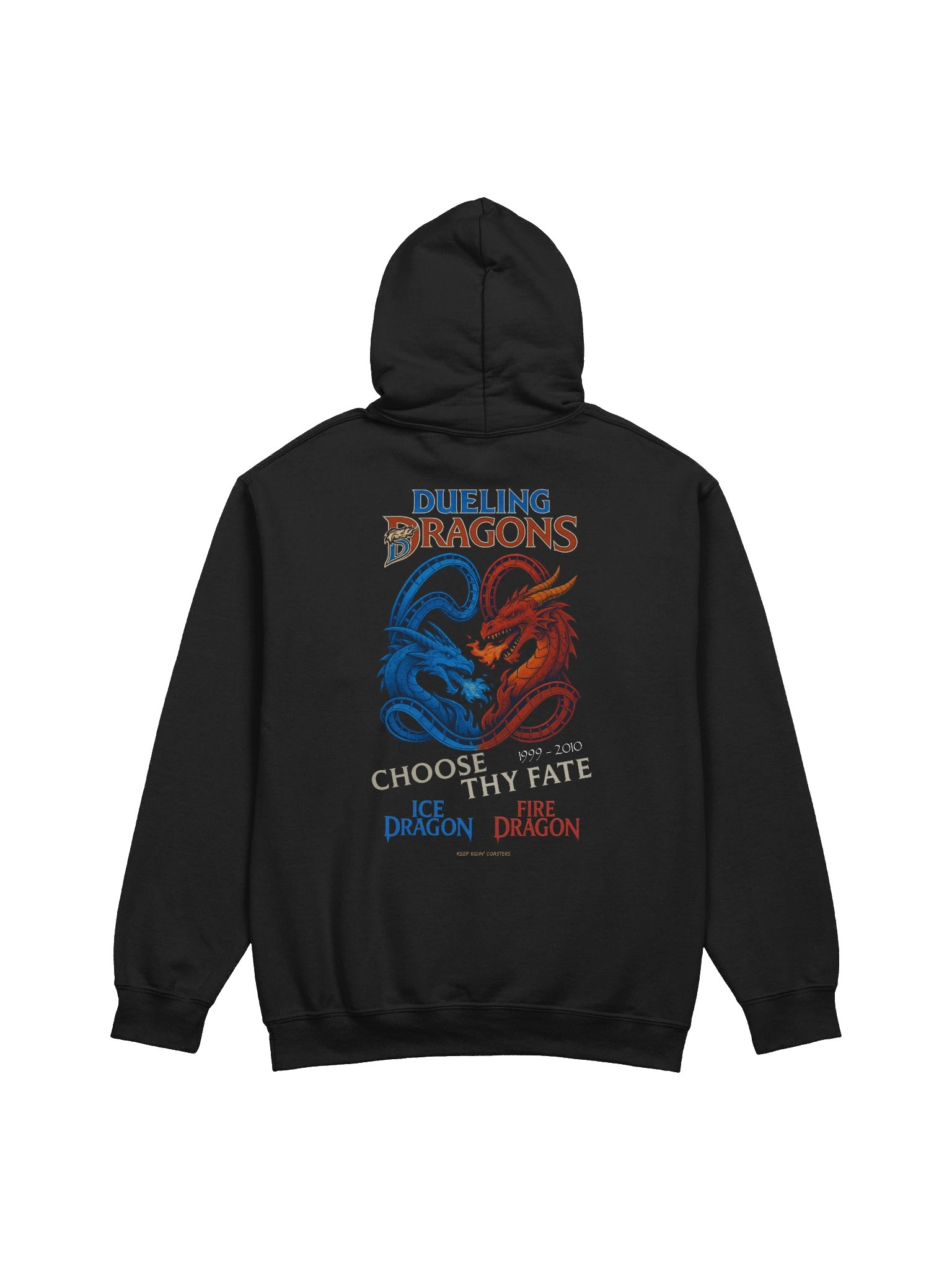 Dueling Dragons Unisex Hoodie product image (11)