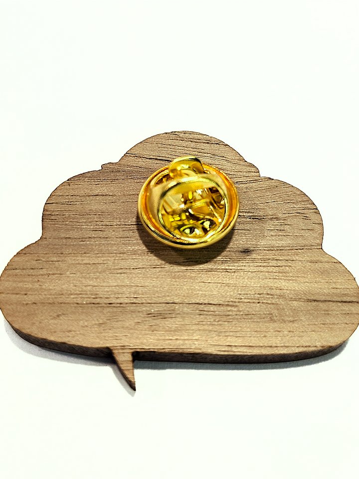 WOODEN PIN - ANNIVERSARY product image (2)