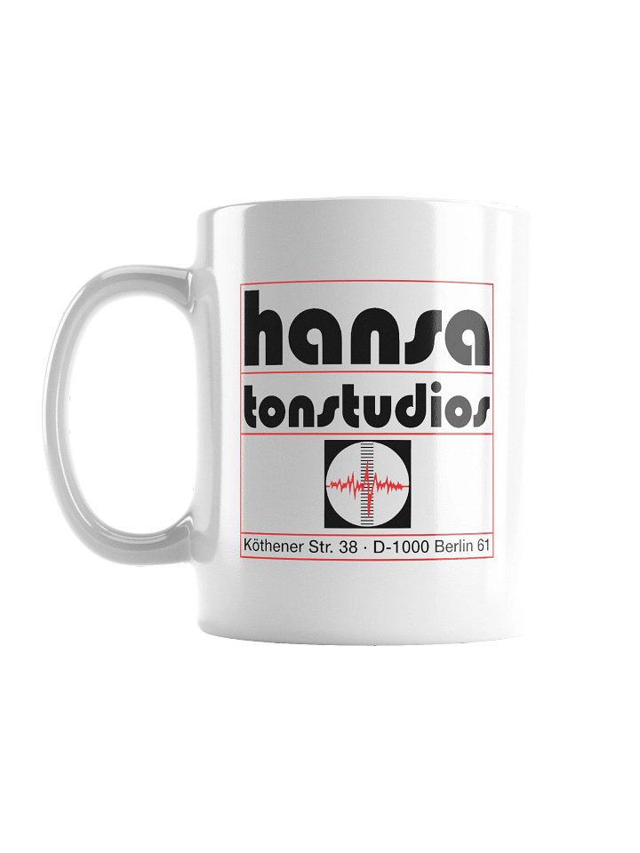 White Vintage Logo Ceramic Mug product image (1)