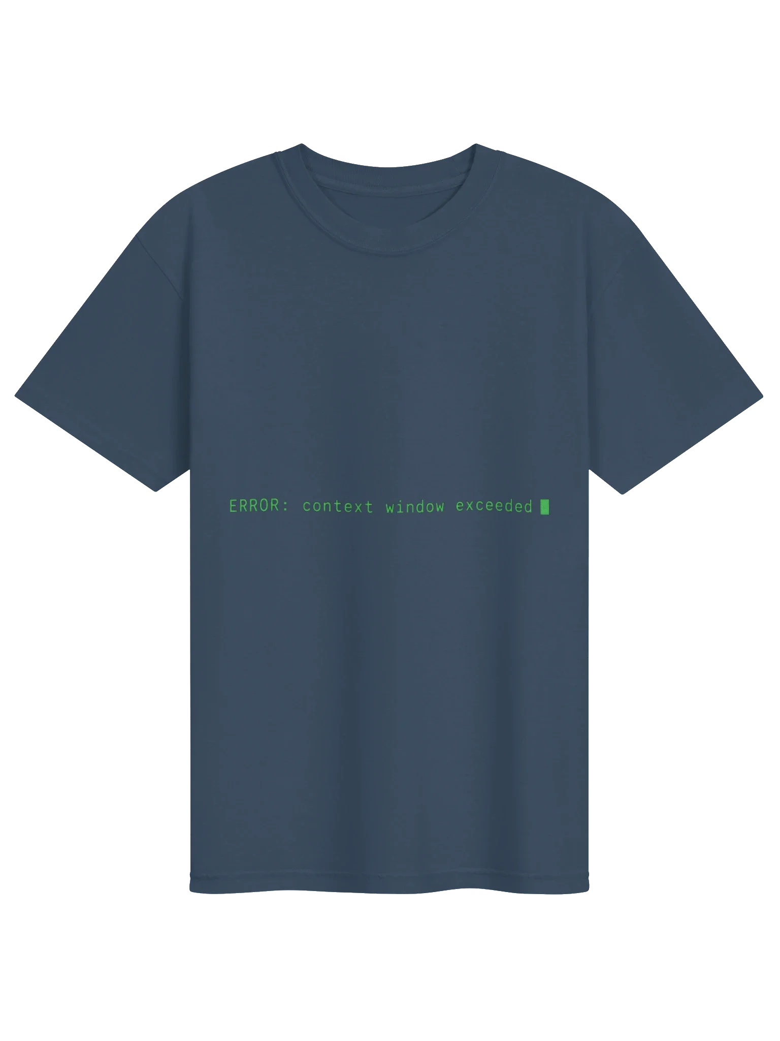 Context Window Exceeded Tee — view 17