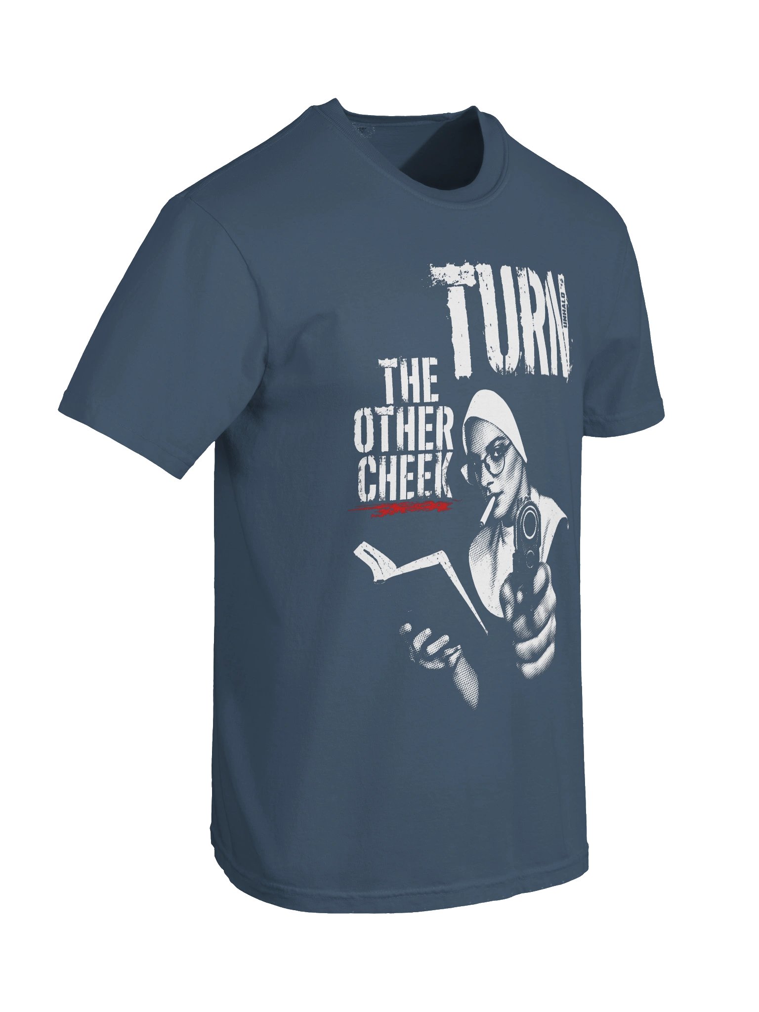 Turn the other cheek // Heavyweight Vintage Graphic Tee product image (50)