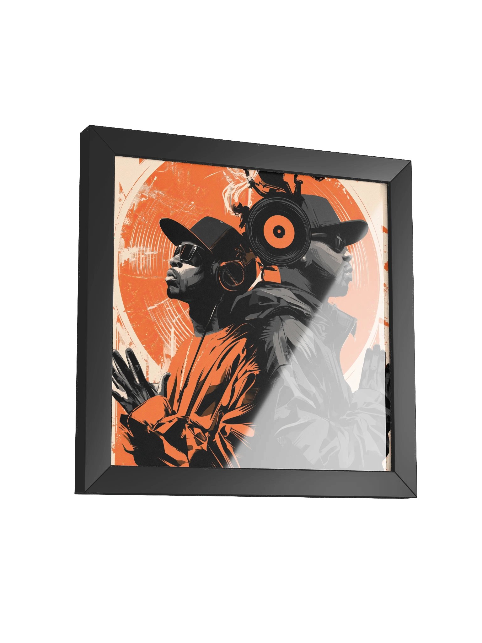 Back to Back · The Inner Ear No. 4 | Framed Art Print | Originology | Black History X product image (5)