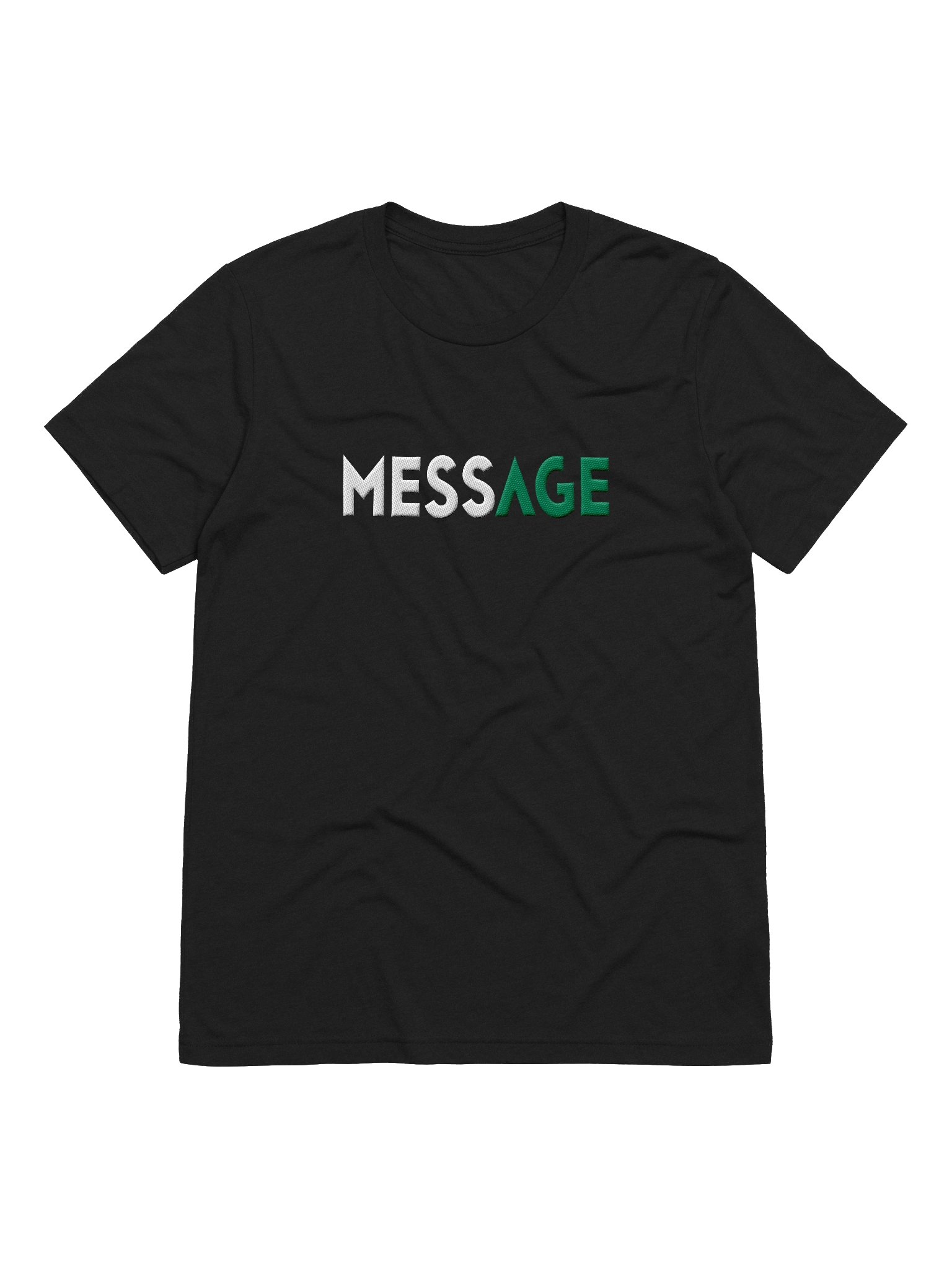T-mess T-age T-shirt //embroidered triblend fabric\\ worldwide! product image (3)