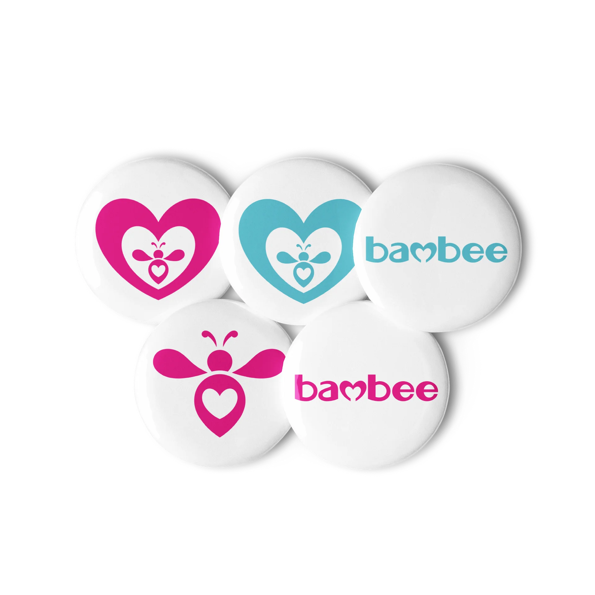 BEEZ Heart Collection Button Pack product image (2)