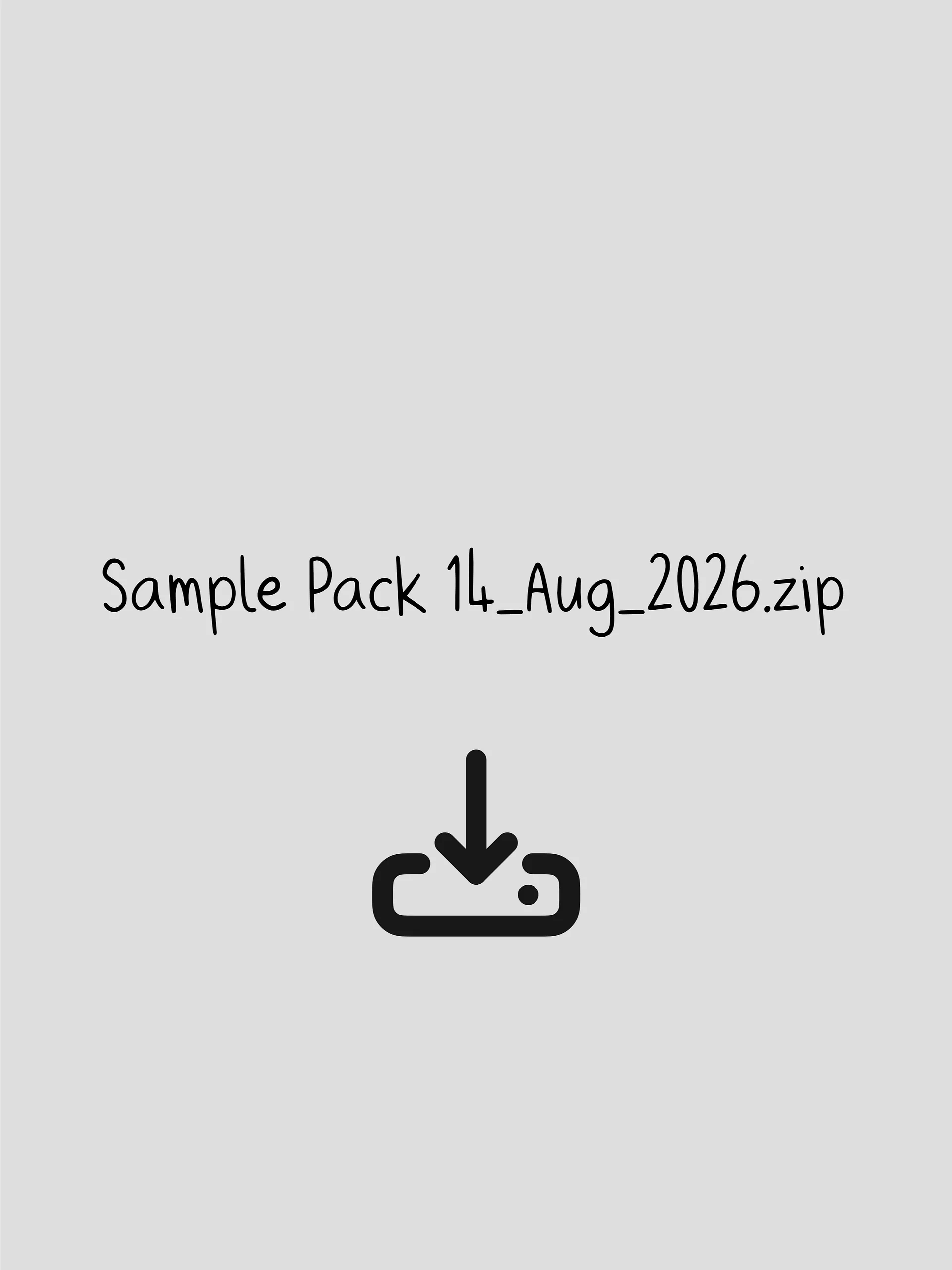 TOavn - Sample Pack 14_Aug_2026 product image (1)