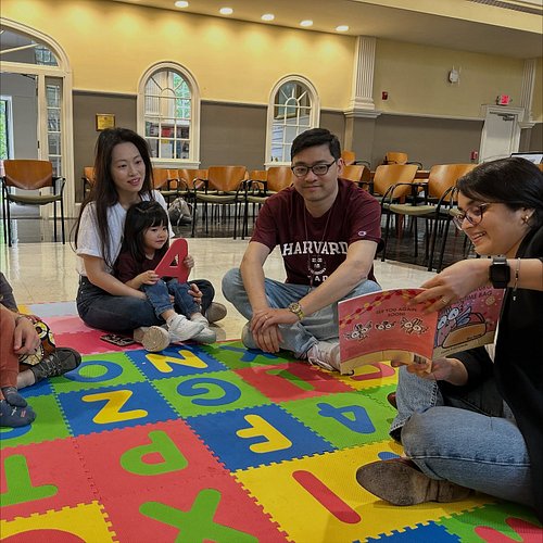 Earlier this year we had the pleasure of being invited by the @harvard.gsas.student.center to share our picture book with you...