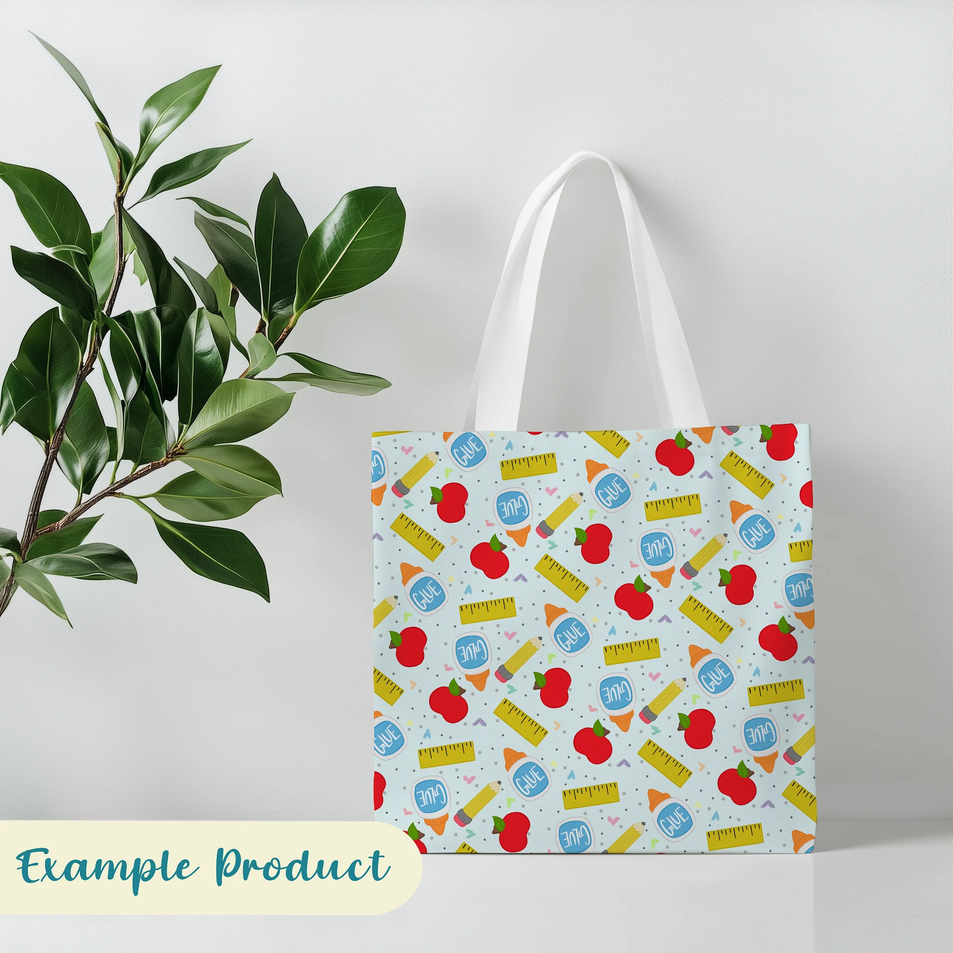 School Supplies Seamless Pattern product image (6)