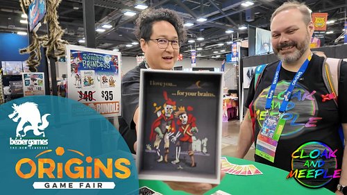 Jay from @BezierGames jumps into action and shows us some new games at the Origins Game Fair 2026! 

https://youtu.be/JxWIpJr...