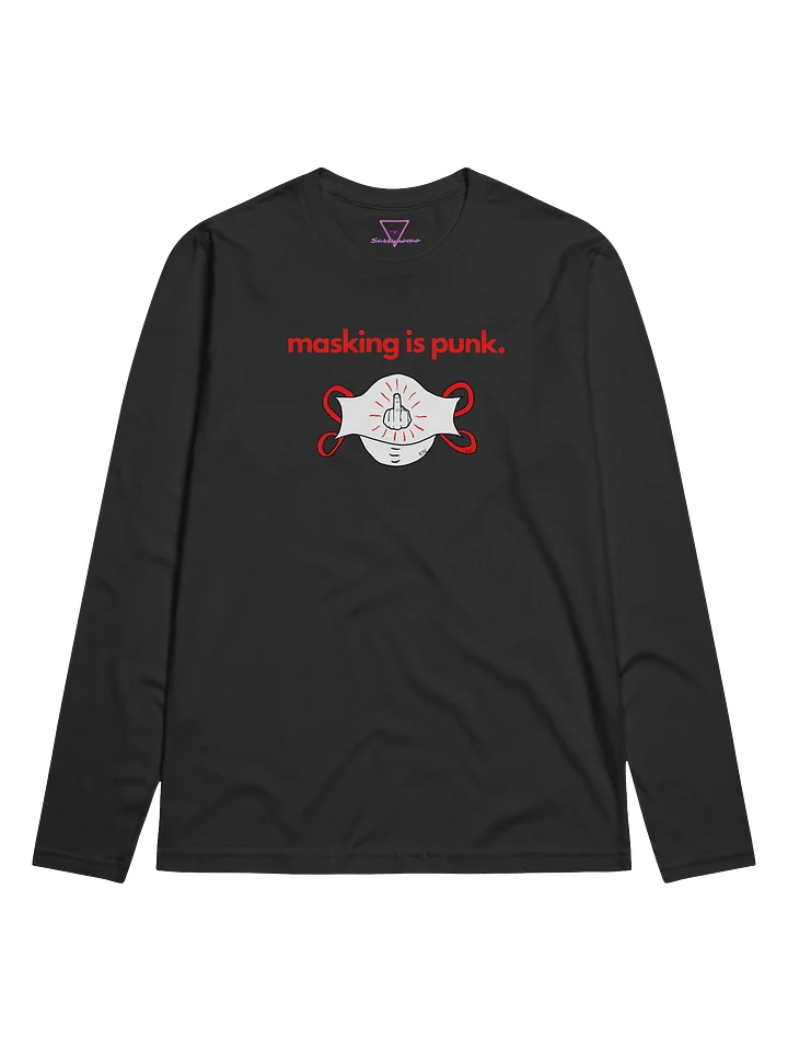 Masking Is Punk long sleeve tee product image (1)