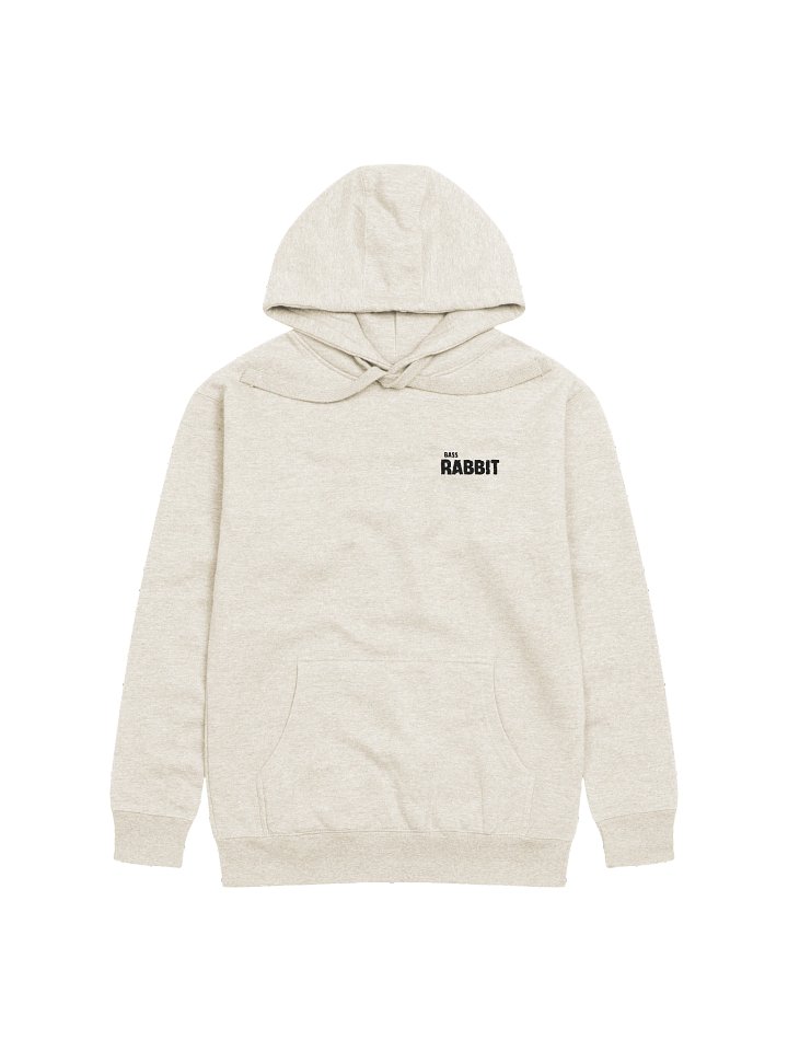 Bass Rabbit Hoodie (Black Logo) product image (2)