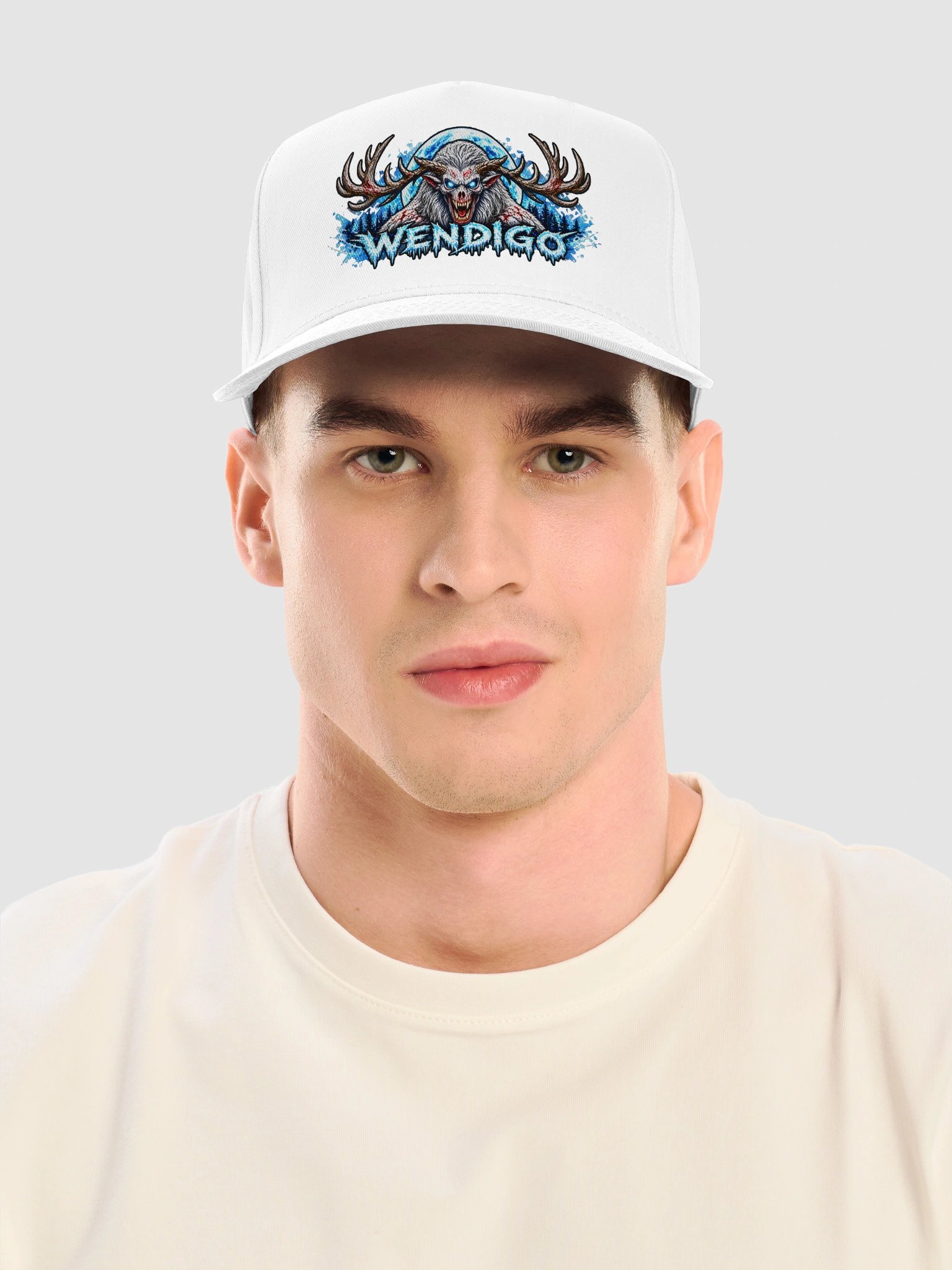 Wendigo Cap — Frozen Hunger - White product image (3)