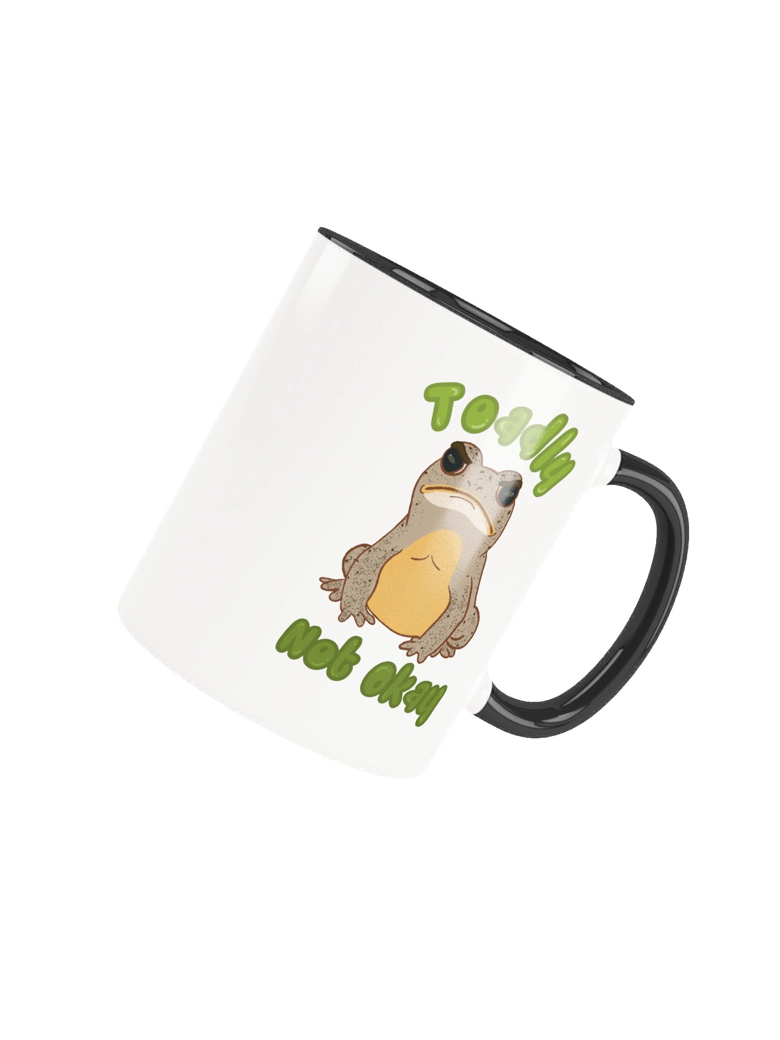 Toadly Not Okay - Colored mug product image (7)