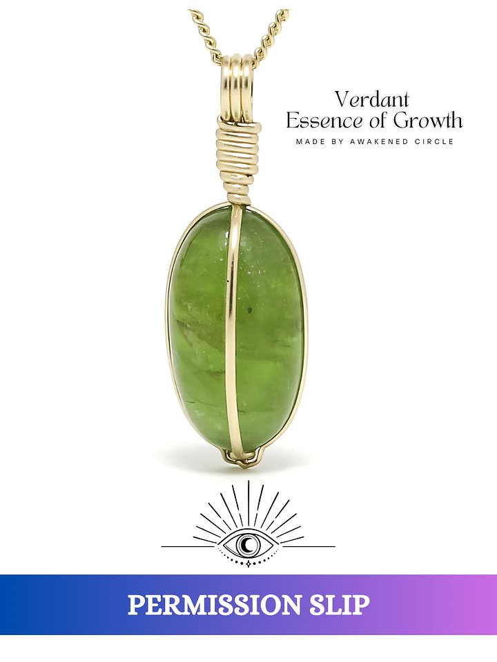 Verdant Essence of Growth (Peridot) product image (1)