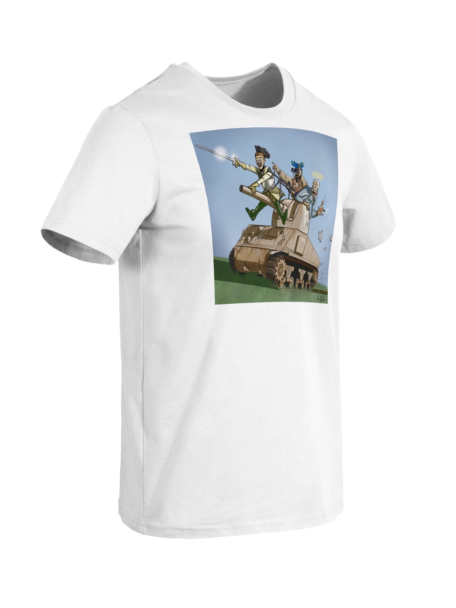 Sankt Conrads lärjungar (Organic unisex T-shirt med bakgrund) product image (9)