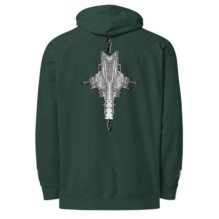 Mirrored Foss Tug & Barge Bridal Chain – Maritime Heritage | Twin Anchor Apparel Wheelhouse Watch Line product image (1)