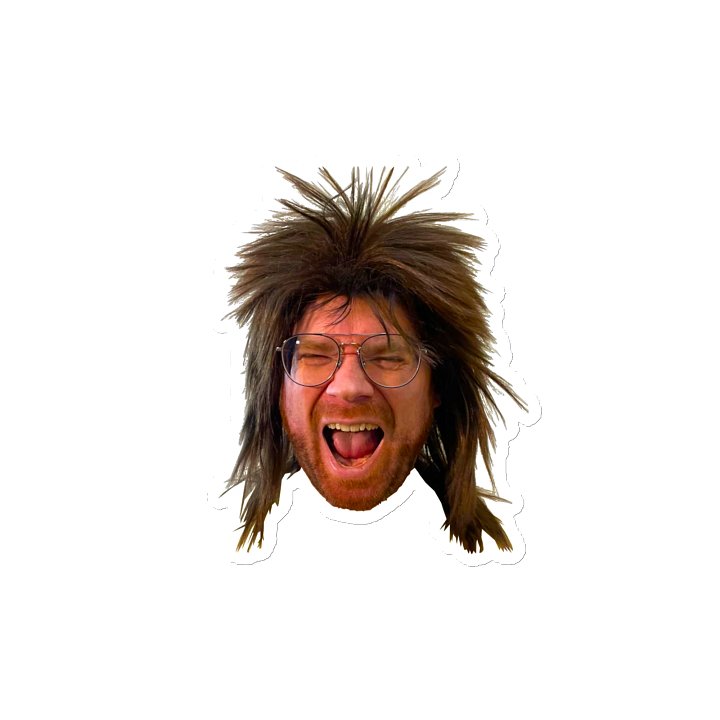 Mullet Wig Magnet product image (2)