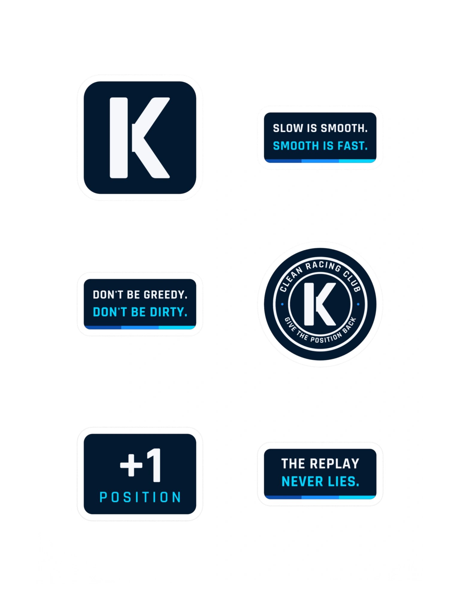 Clean Racing Sticker Sheet product image (3)