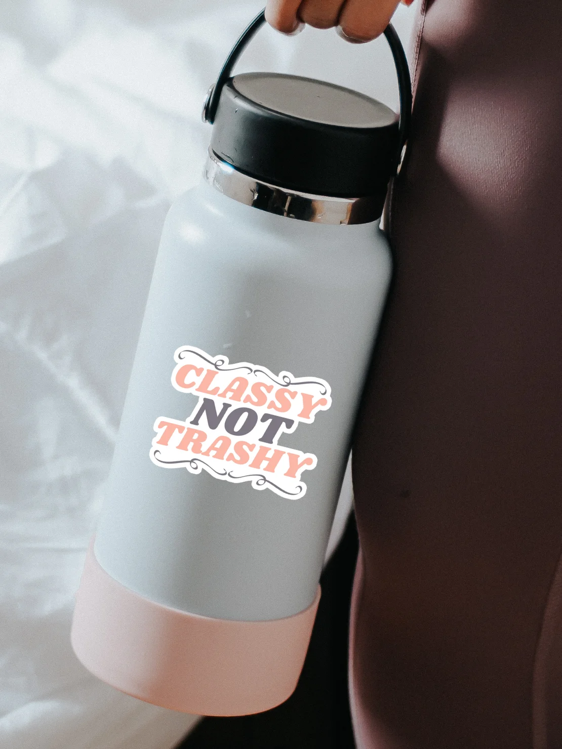 Classy Not Trashy Sticker product image (1)