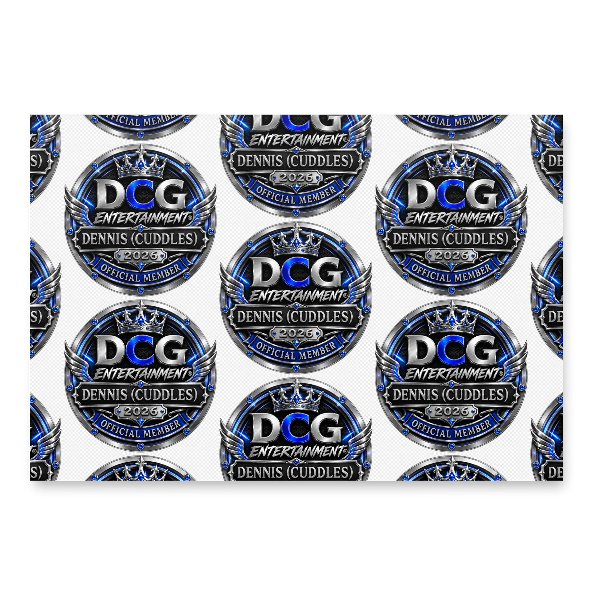 DCG Entertainment Official Member Wrapping Paper product image (2)