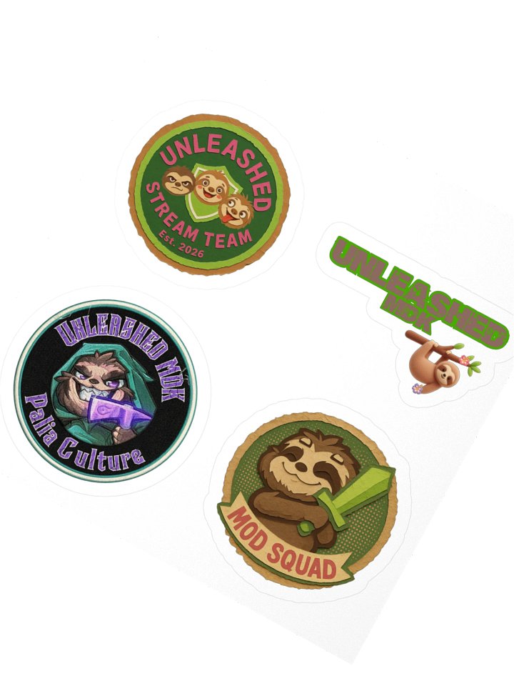 UnleashedMDK Sticker Pack 1 product image (3)