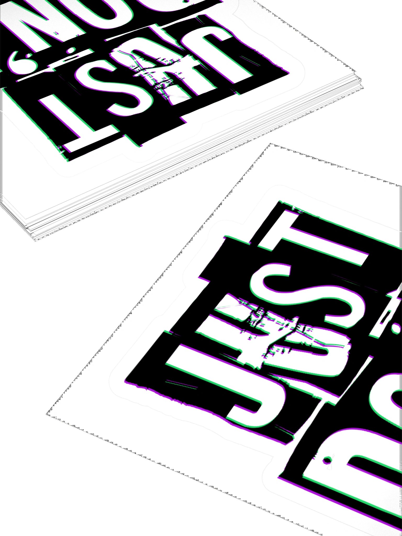 Just Don't - Sticker product image (12)