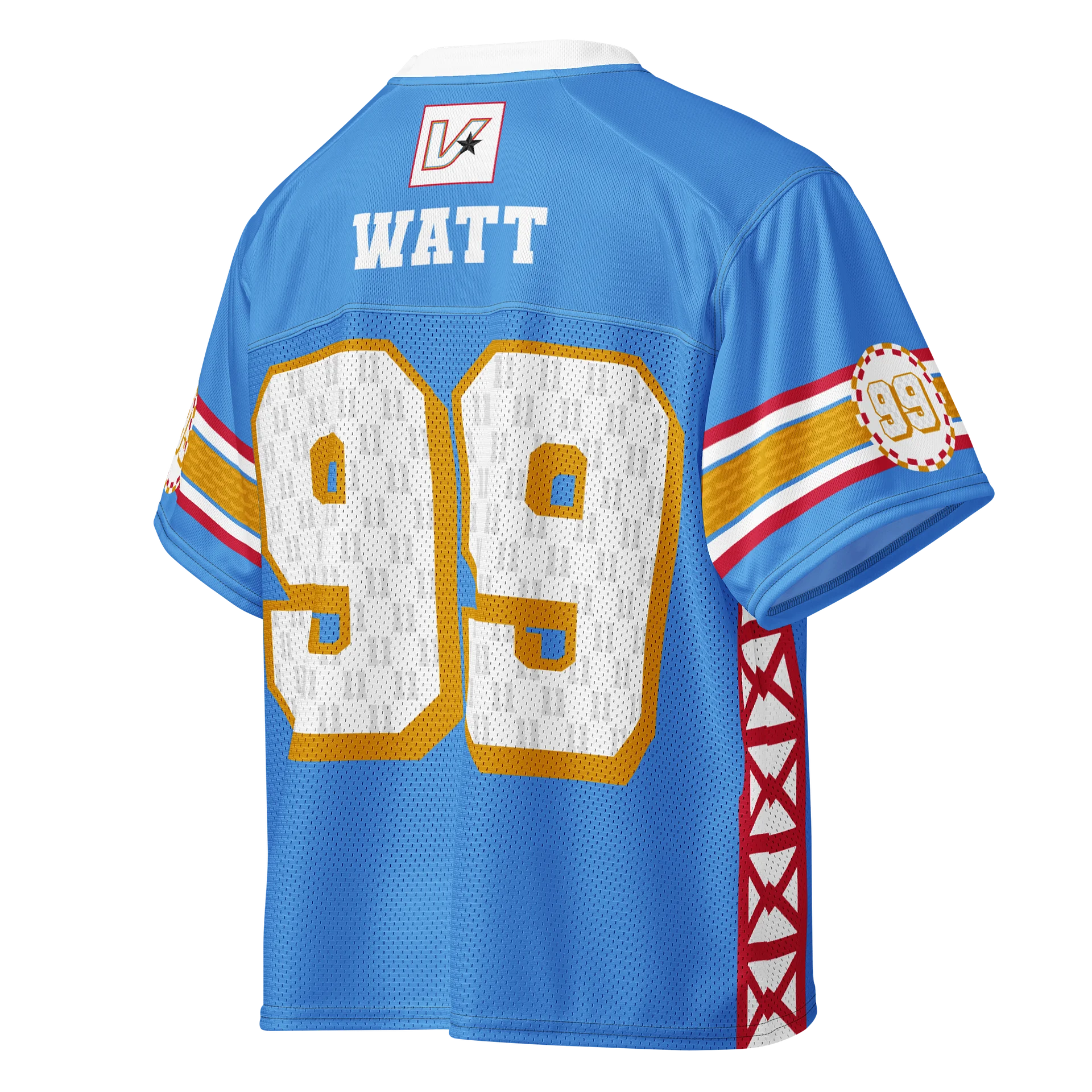 Houston Vanguards Blue Alt Jersey product image (4)