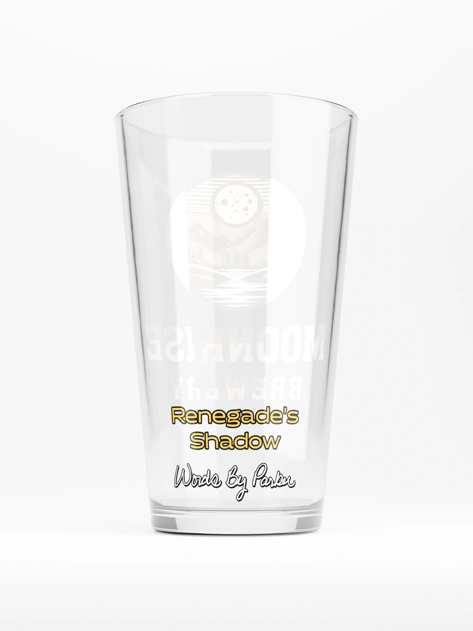 Moonrise Brewery Pint Glass product image (3)