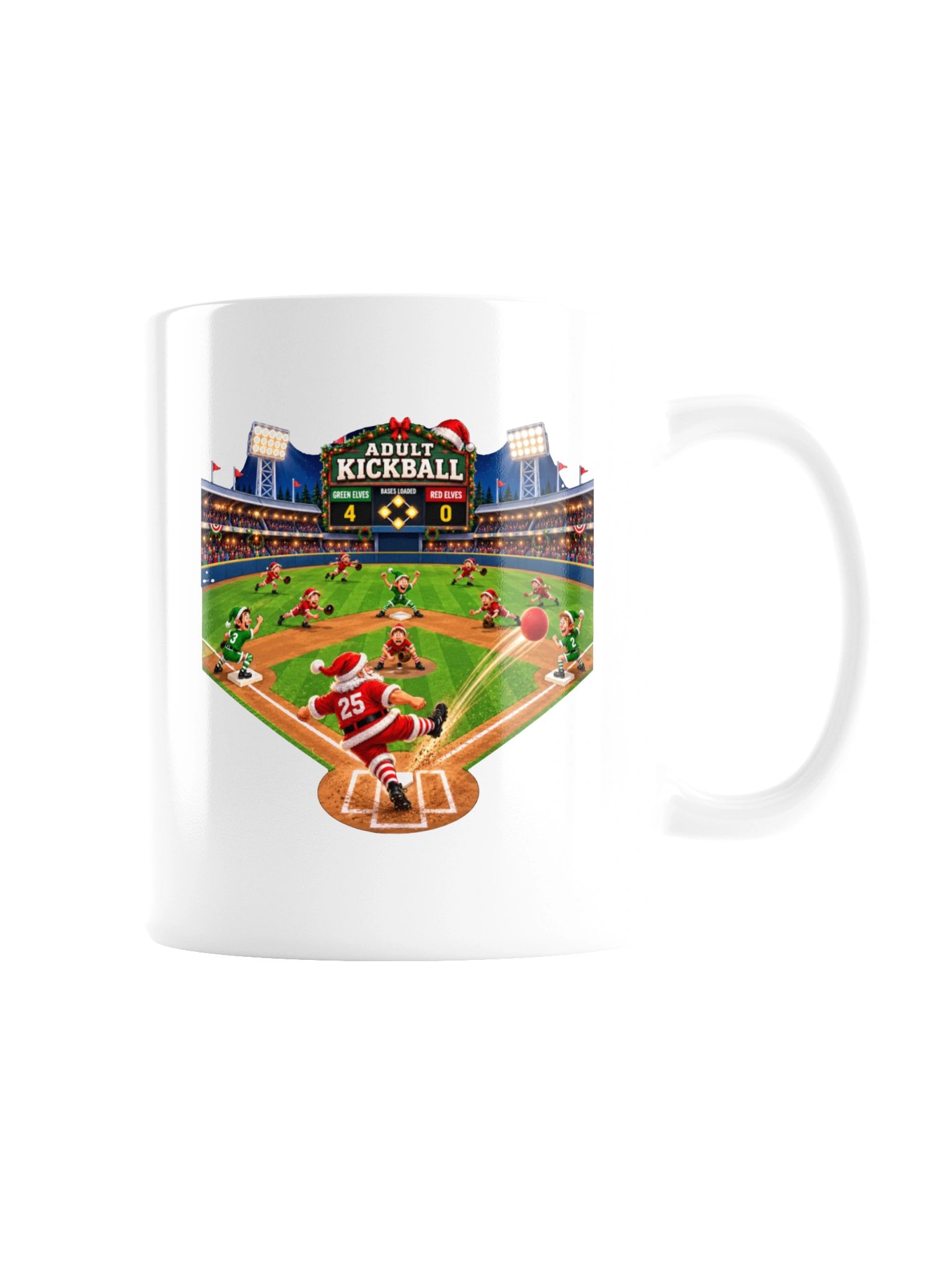 ADULT KICKBALL: NORTH POLE CHRISTMAS EDITION - MUG product image (7)