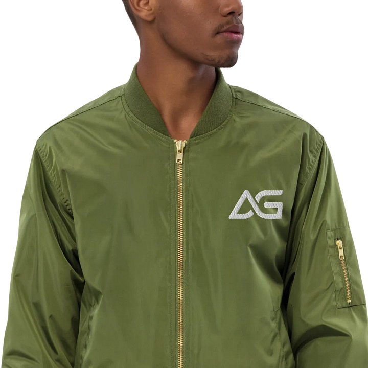AG LOGO BOMBER JACKET product image (1)