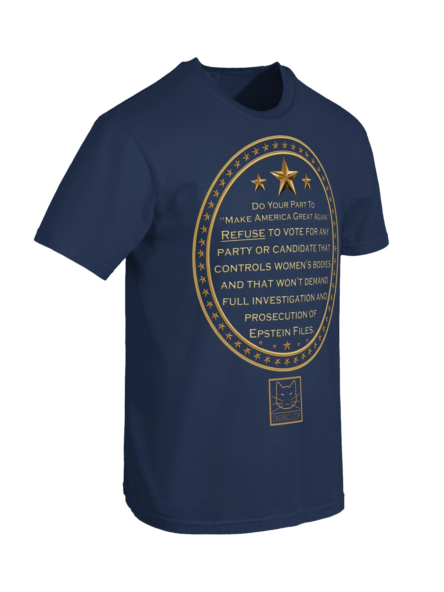 High quality tee shirt says: "D your part to make America great again..." product image (5)