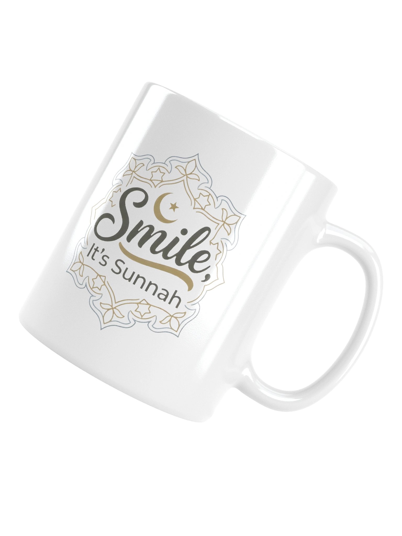 Smile it's Sunnah - White Glossy Mug product image (5)