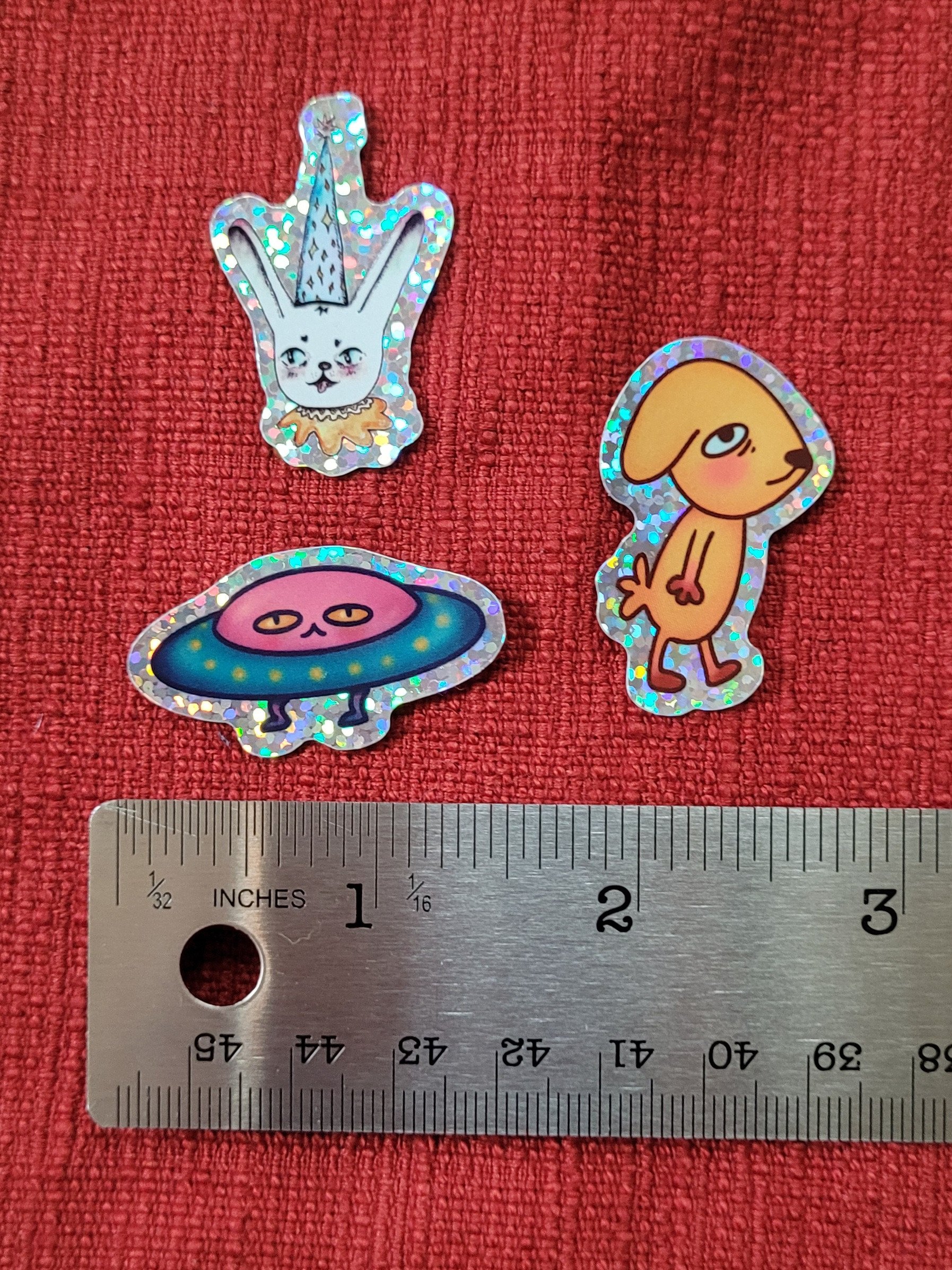 Mini Glitter Stickers product image (3)