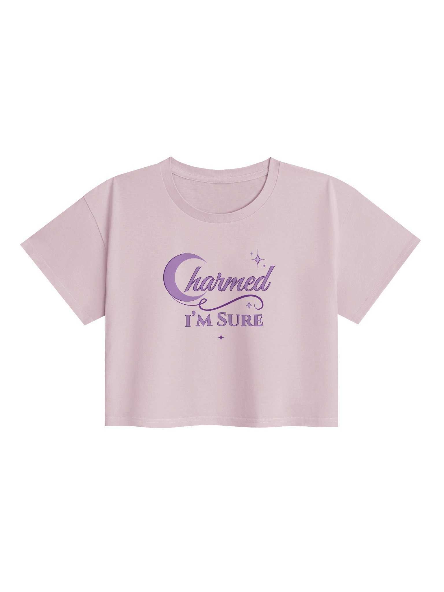 "Charmed I'm Sure"- Cropped Tee product image (1)