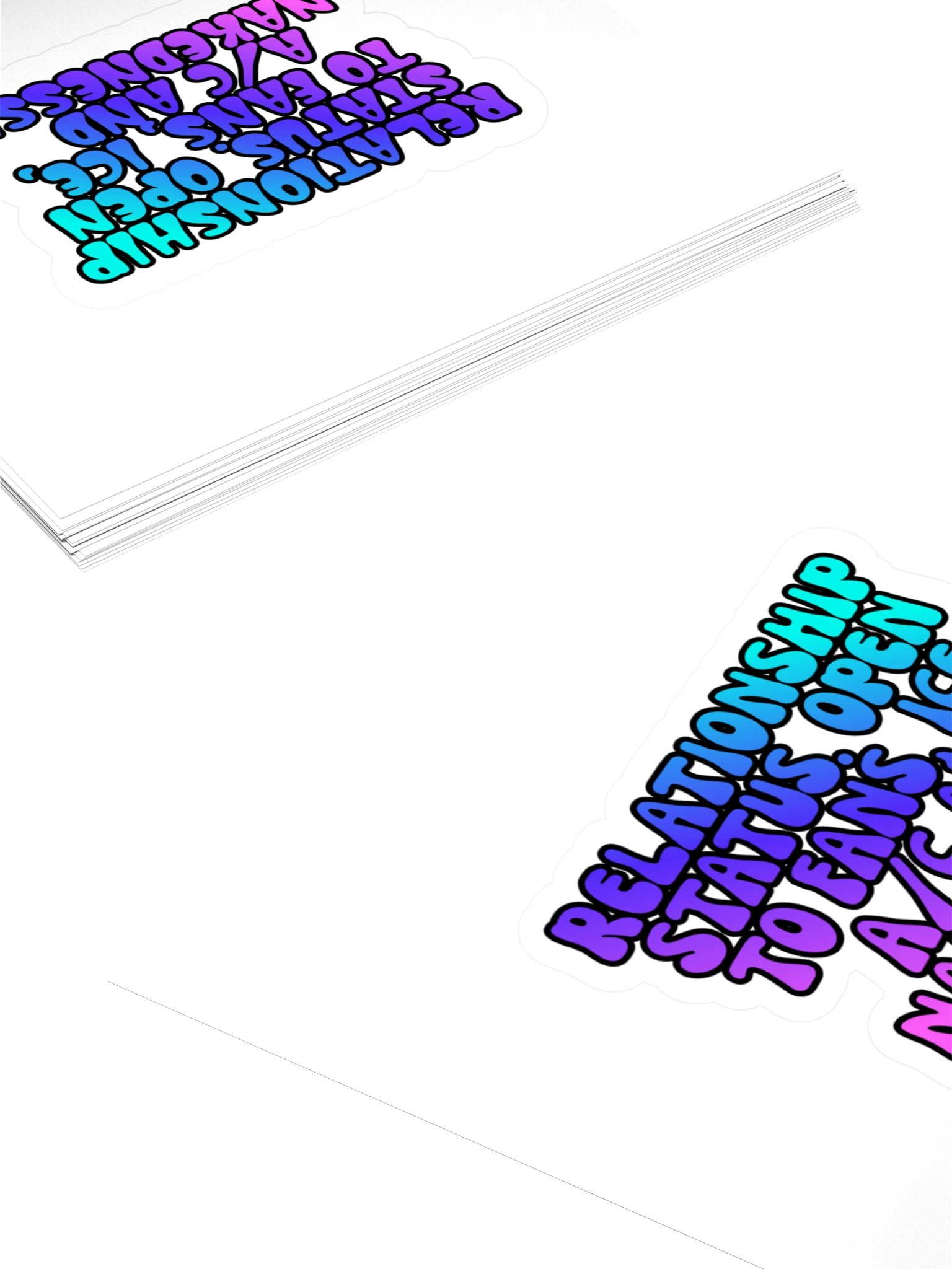 Menopause Chaos Kiss Cut 4"x4" Vinyl Sticker product image (4)