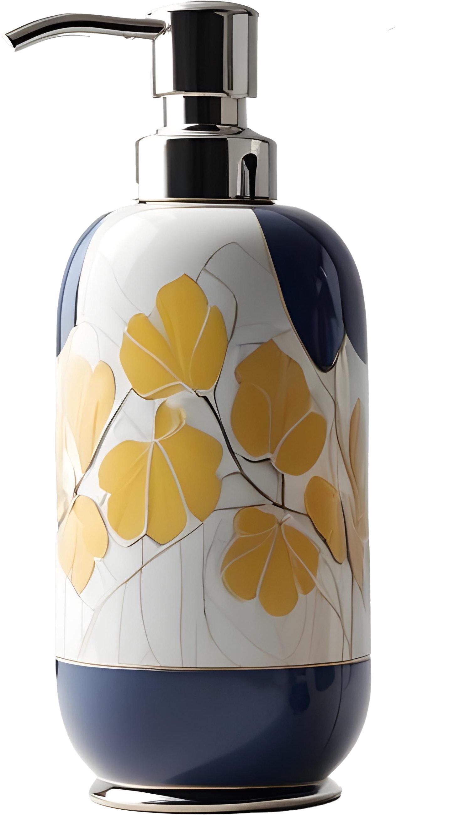 Golden Tides – Provence-Style Soap Dispenser PNG product image (1)