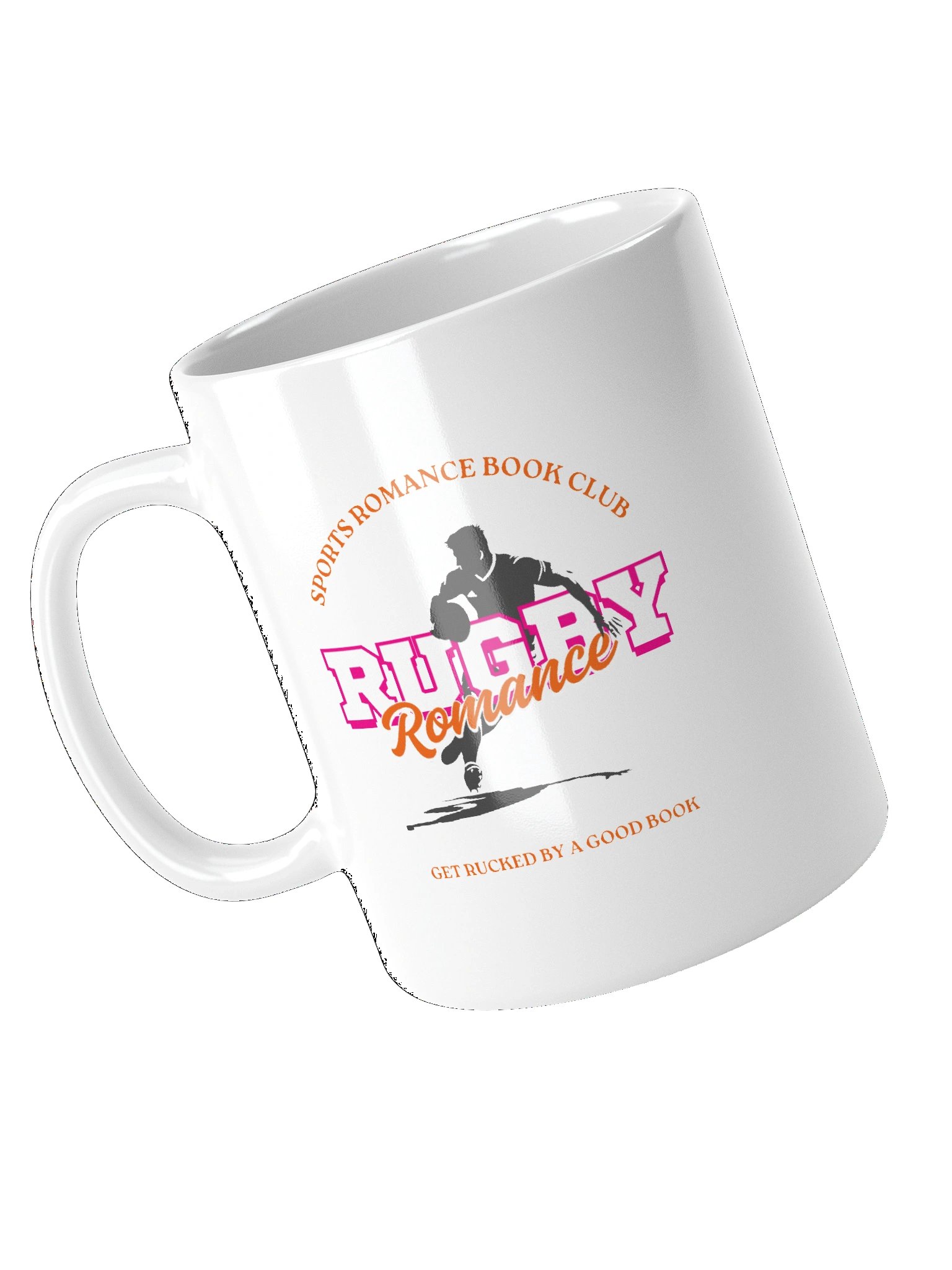 Rugby Romance White Glossy Mug product image (4)