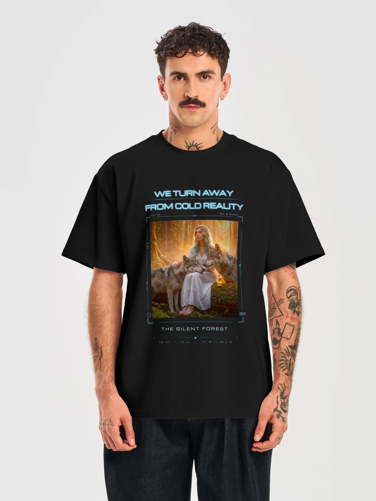 We Turn Away From Cold Reality: The Silent Forest T-Shirt product image (13)
