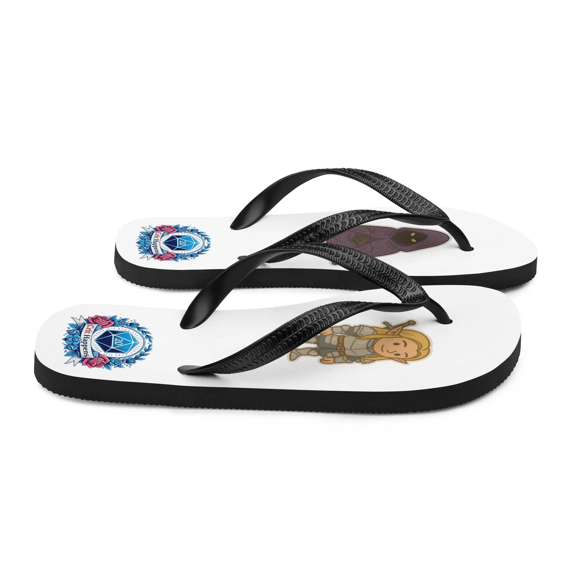 Max & Kain Chibi Flip-Flops product image (6)