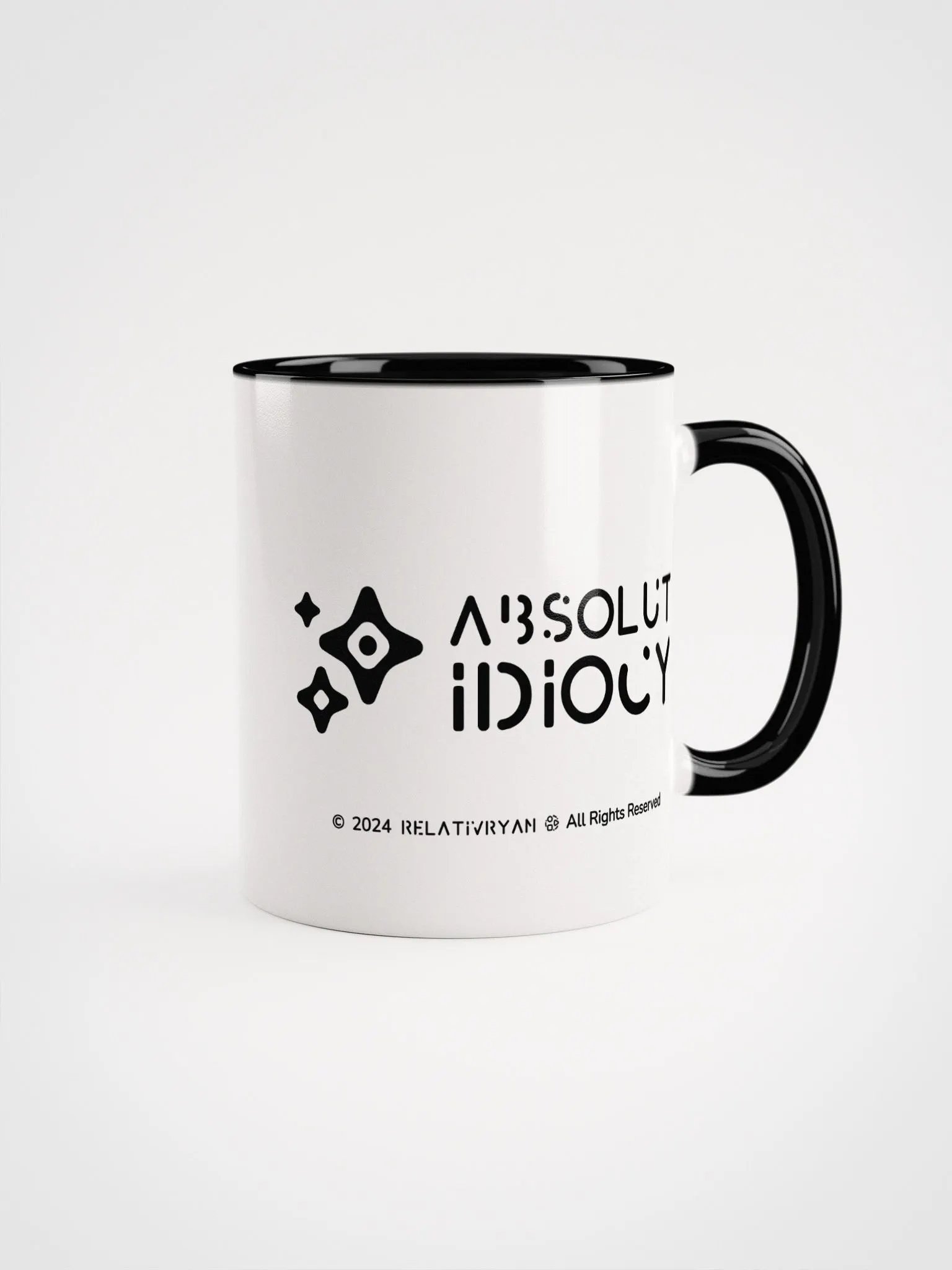 Absolut Idiocy Ceramic Mug - F✨ck Generative AI product image (2)