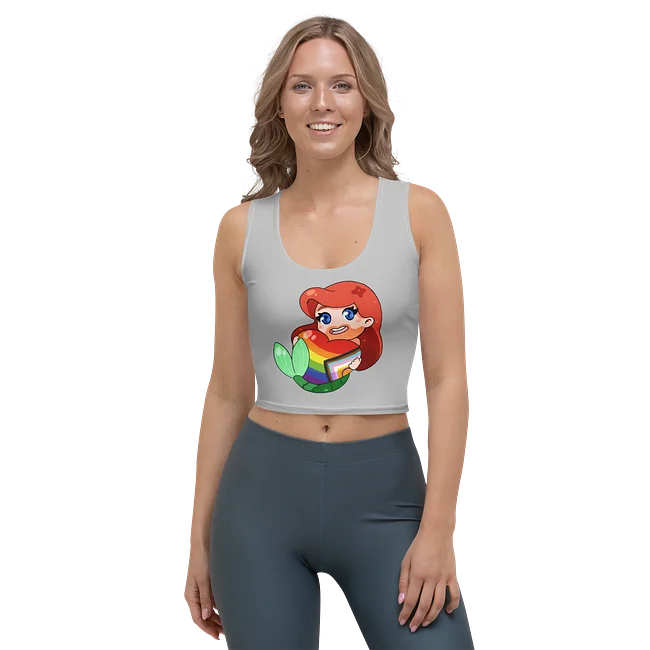 Samalytical Mermaid Crop Tops