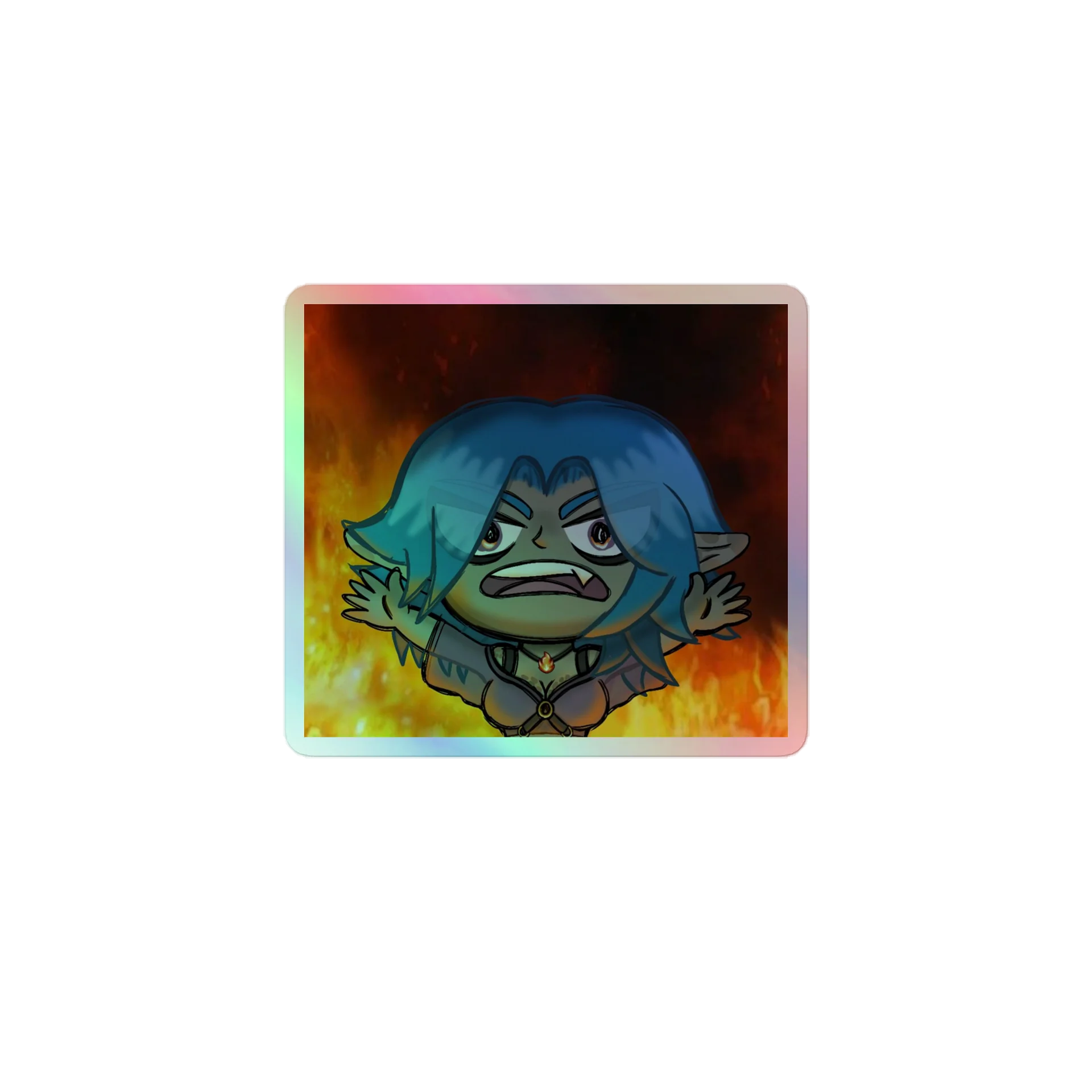 Cursed sticker (its fine) product image (1)
