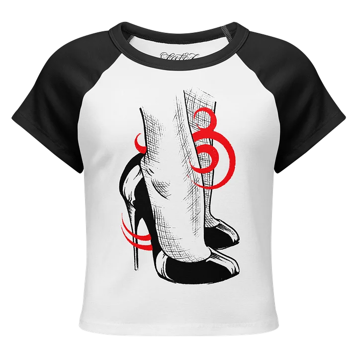 Classy $teppin’ - cropped ringer T product image (1)