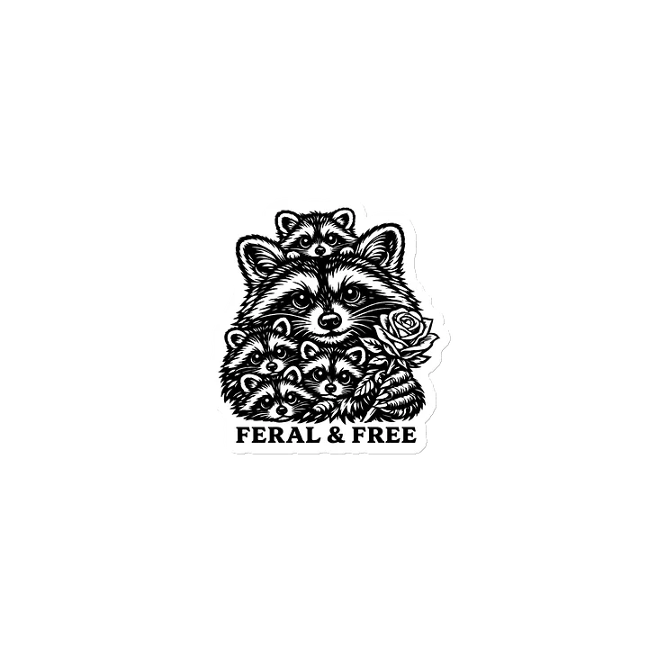 Raccoon Rehab Magnet product image (1)