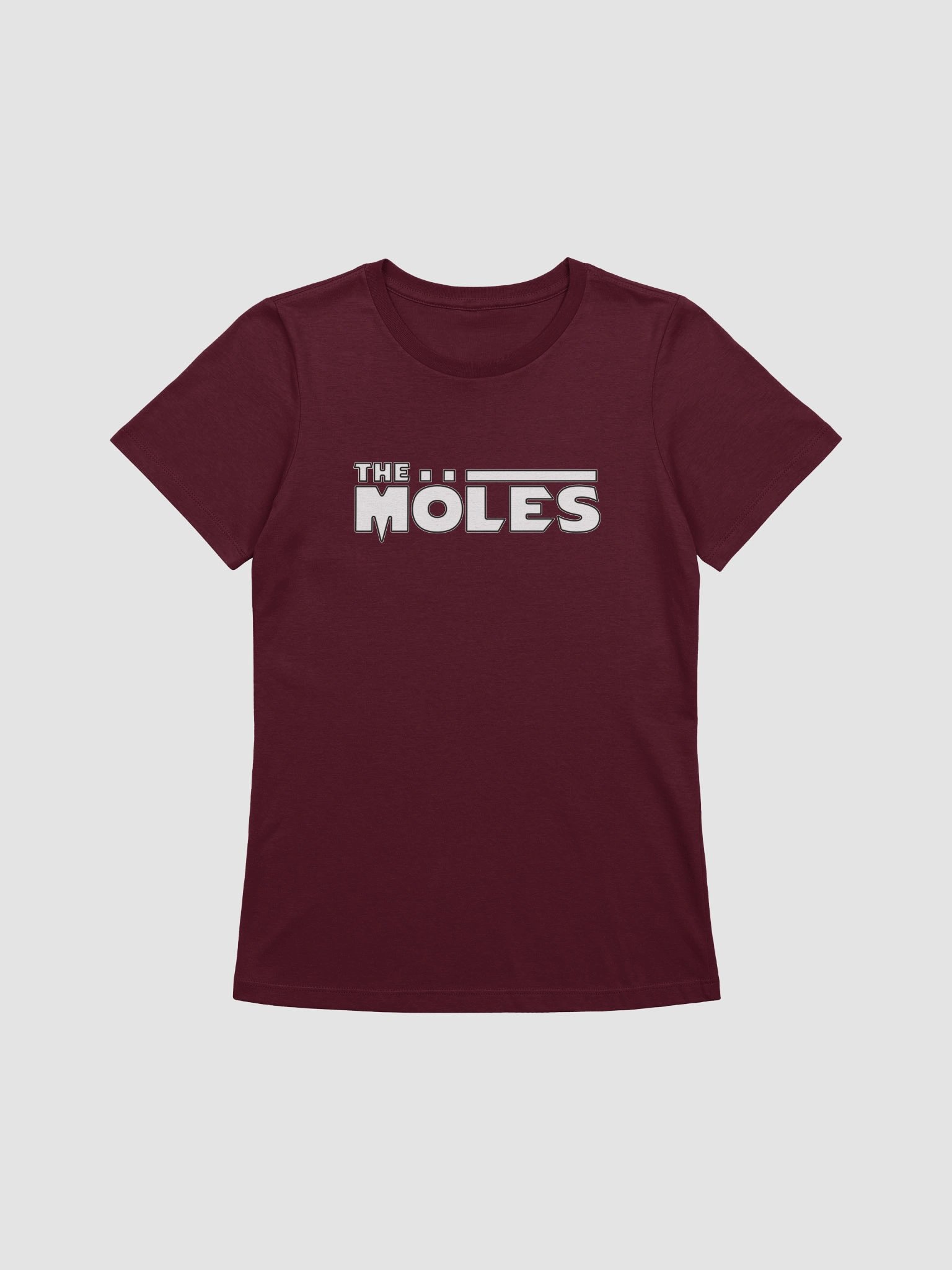 Rock'n'Roll Is All We Need - Women's T-Shirt (Maroon) product image (1)