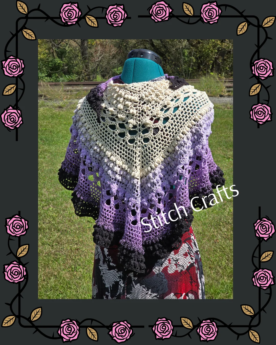 Crochet Aphrodite Shawl product image (3)