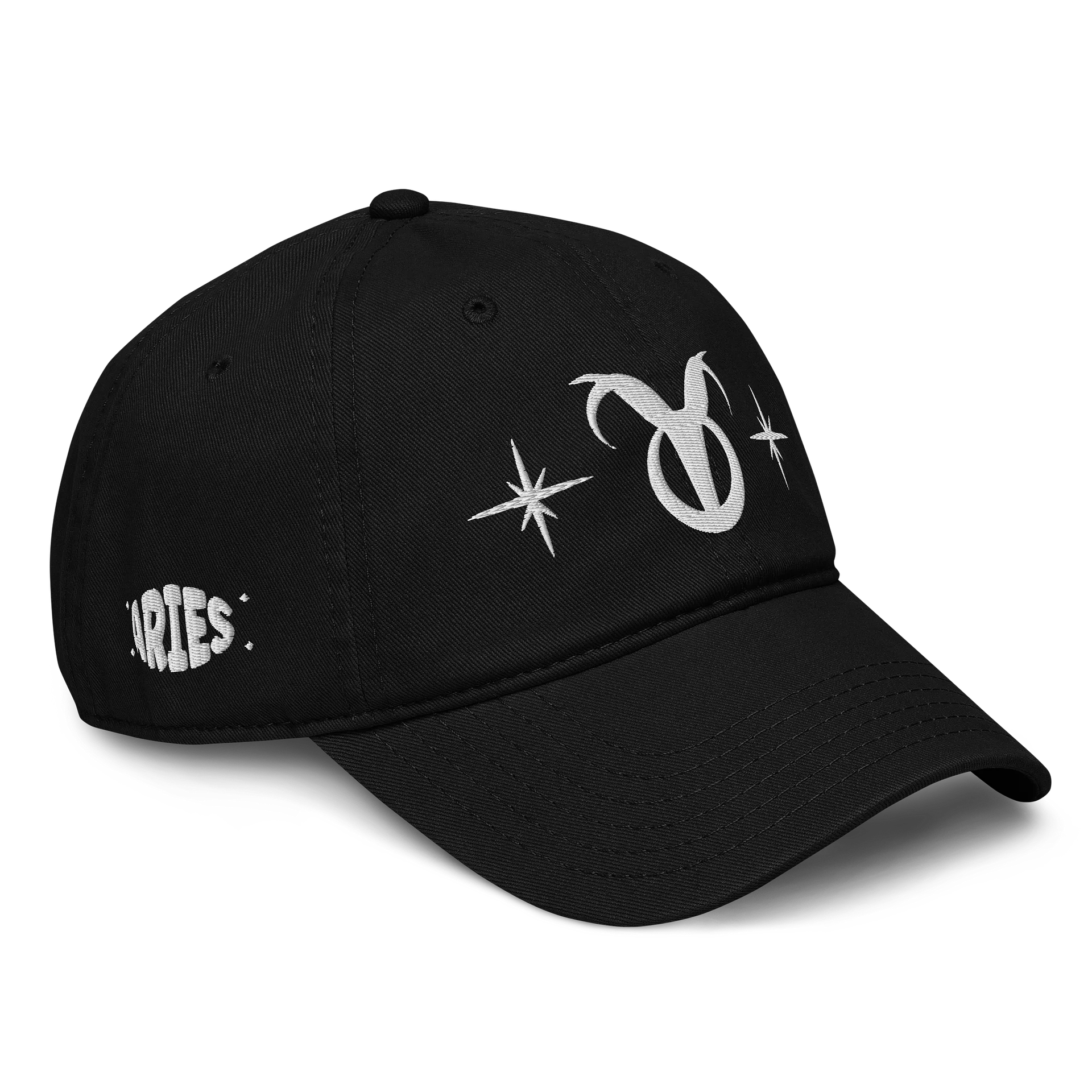 aries-taurus cusp dad hat (white) product image (3)