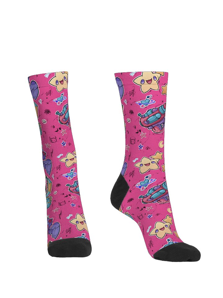Galactic Dreams Crew Socks product image (2)