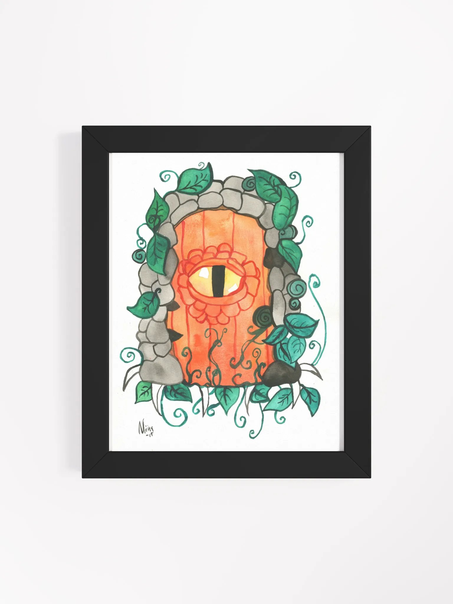 Dragon Door Framed Print product image (8)