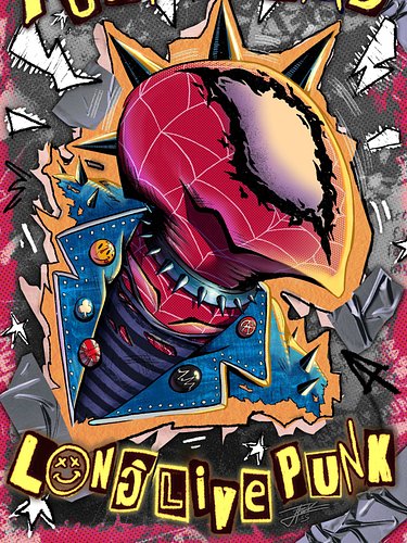 💥 SPIDER-PUNK PROCESS💥
×
Here’s the full process breakdown for the Spider-Punk, sketch to final!

Still one of my favorite pi...